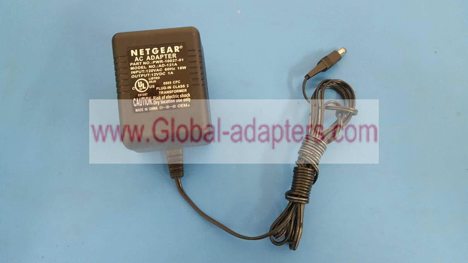 NEW NETGEAR PWR-10027-01 AD-121A1 12VDC 1A AC ADAPTER power supply - Click Image to Close